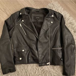 BNWOT Pristine Faux Leather Jacket